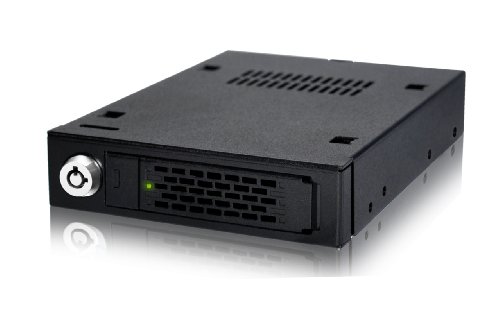 ICY DOCK ROBUSTO FULL METAL 2.5 SATA/SAS HDD Y SSD HOT SWAP MOBILE RACK PARA 3.5 UNIDAD BAY - TOUGHARMOR MB991IK-B